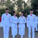Empat Siswa SMK Negeri Darul Ulum Muncar Terpilih Sebagai Anggota Paskibra Kecamatan Muncar pada HUT RI ke-80