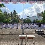 SMK Negeri Darul Ulum Muncar Jadi Tuan Rumah Ujian Kenaikan Tingkat Taekwondo se-Kabupaten Banyuwangi