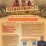 SMK Negeri Darul Ulum Muncar akan Gelar Lomba Tari Jejer Gandrung Banyuwangi dalam Rangka SEMADUWANGI Festival 2025